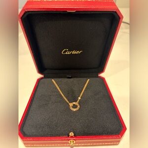 Cartier Rose Gold Love Pendant Necklace